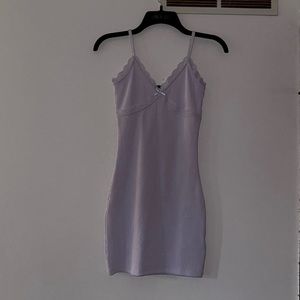 PURPLE MINI DRESS X SMALL/SMALL